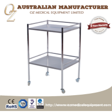 Stainless Steel Hospital Medical Mobile Trolley Commercial Furniture General Use and Hospital Trolley Specific Use
